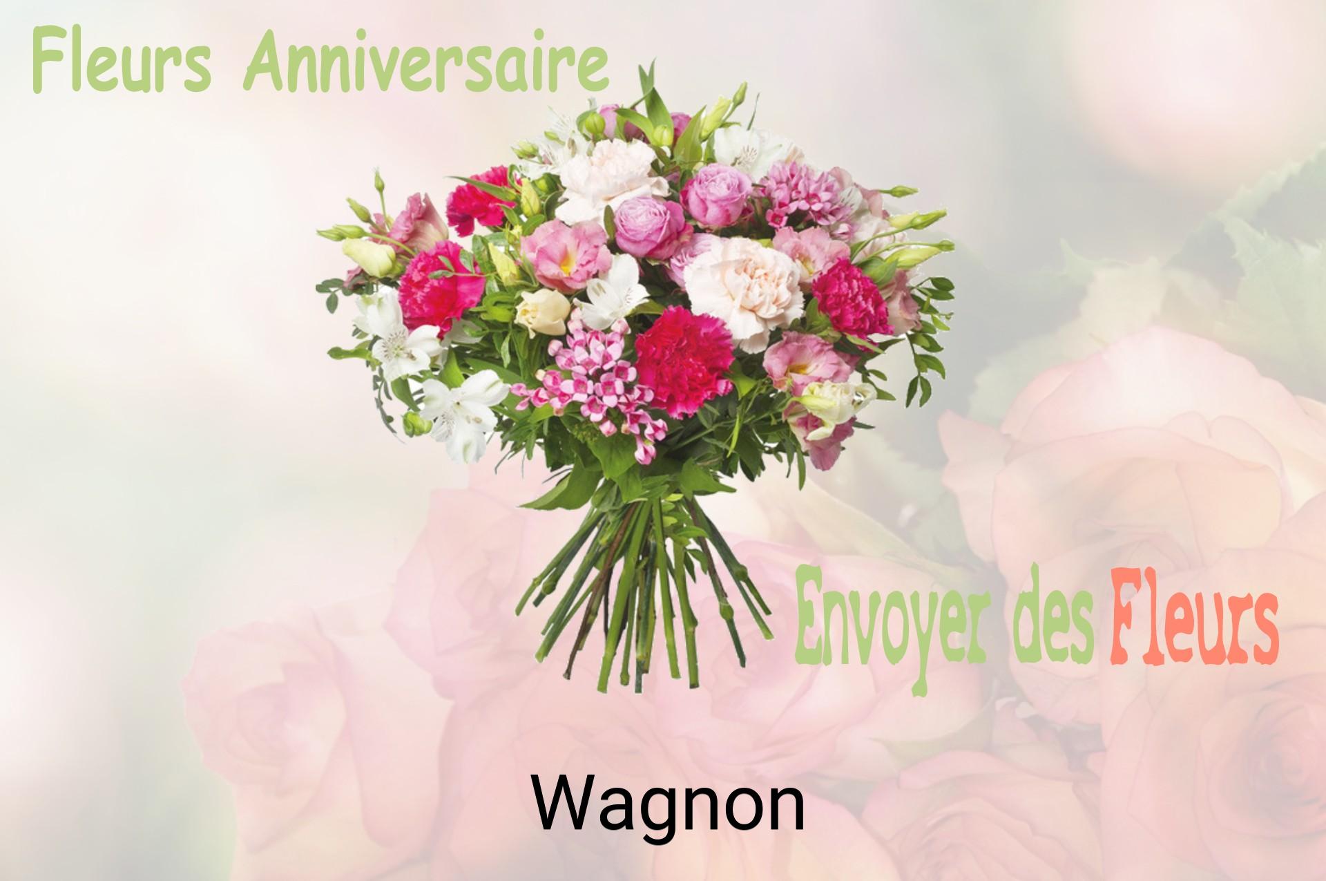 Bouquet de fleurs d’anniversaire livré à Wagnon